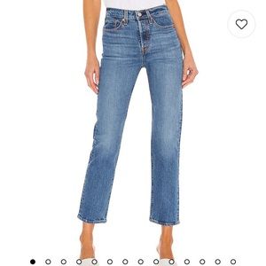 Levi’s High Waisted Ankle Straight Jeans